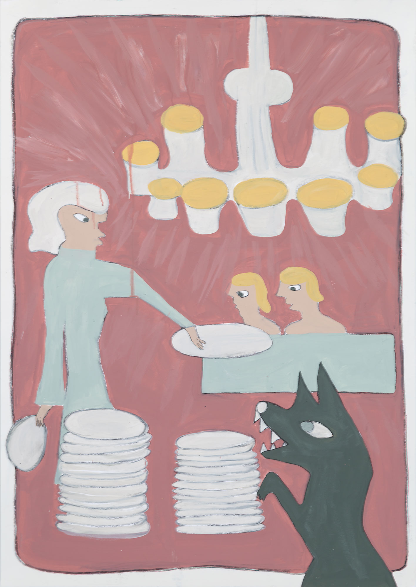 Where is the Popcorn | 100 x 70cm | 2025